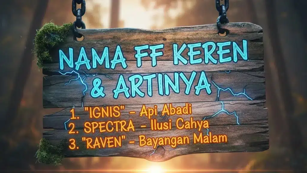 Nama FF Keren Dan Artinya