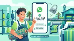 Cara membuka WhatsApp kena spam permanen 